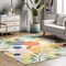 Nuloom Amelia Machine Washable Tropical Area Rug 5ft x 8ft HJAU17A-508 - alternate 1